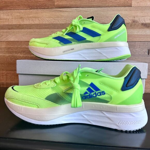 Adidas Adizero Boston 10 M Running Shoes Sneakers Style H67514 Mens Size 10 - Picture 12 of 14